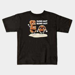 Suns Out Buns Out Kids T-Shirt